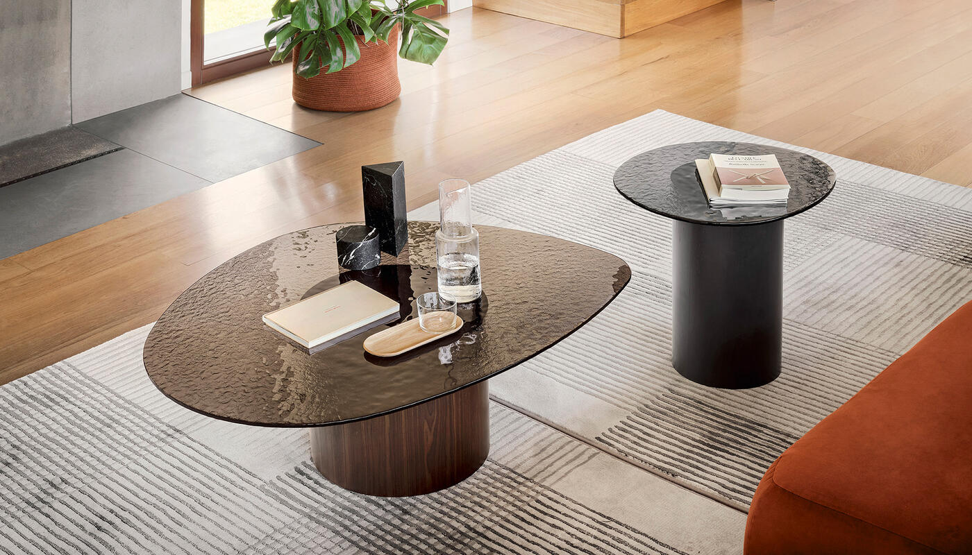 Coffee & Console Tables Traditional to Organic Shapes Calligaris